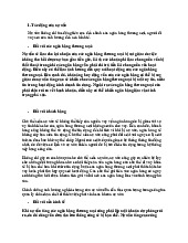 Báo cáo nghiên cứu tác động của nợ xấu | Môn kinh tế vĩ mô