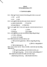 689 câu hỏi trắc nghiệm có đáp án | Kinh tế chính trị | Trường Đại học Công nghiệp TP.HCM