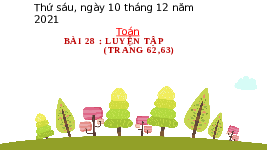 Giáo án điện tử Toán 1 Chương 2 Cánh diều: Luyện tập trang 62 - Phép trừ trong phạm vi 6