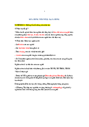 Một số vấn đề chung của nhân học đại cương - Đề cương | Đại học Sư Phạm Hà Nội