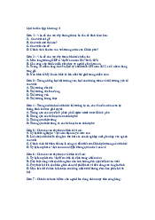 Câu hỏi ôn tập Chương 1 - Kinh tế vĩ mô | Trường đại học Điện Lực