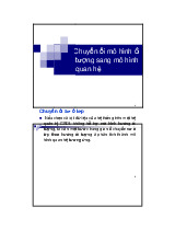 Mô hình hoá cấu trúc môn Lập trình Windows | Trường Đại học Sư phạm Thành phố Hồ Chí Minh