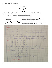 Bài tập chương 2 môn toán cao cấp | Trường Đại học Kinh tế Thành phố Hồ Chí Minh