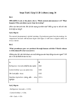 Giải Tiếng Anh 11 Unit 2: 2I Culture | Friends Global