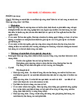 CHỦ NGHĨA XÃ HỘI KHOA HỌC ( đề cương ôn tập cho sinh viên không chuyên năm 1 năm 2)