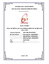 Bài tập lớn đề tài Giám sát an ninh ban đêm môn Mạng cảm biến | Học viện Công Nghệ Bưu Chính Viễn Thông