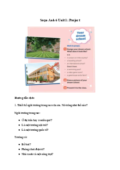 Giải Tiếng Anh 6 Unit 1: Project | Global Success