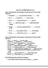 Bài tập câu điều kiện loại 0,1 | Tiếng Anh Thương Mại | Đại học Hàng hải Việt Nam