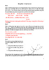 Bài tập Bài 7 – Chi phí sản xuất môn Kinh tế vi mô | Trường Đại học Kinh Tế Quốc Dân