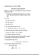 Individual assignment topic 9 | Microeconomics | Trường Đại học Quốc tế, Đại học Quốc gia Thành phố Hồ Chí Minh