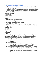 Tài liệu Môn Hệ điều hành | Đại học Bách Khoa Hà Nội