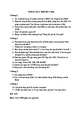 Bài tập Cơ sở dữ liệu | Đại học Kinh tế kỹ thuật công nghiệp