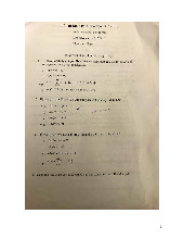 Đề thi Tín hiệu và hệ thống giữa kỳ 1 năm học 2020-2021 | Trường Đại học Công nghệ, Đại học Quốc gia Hà Nội