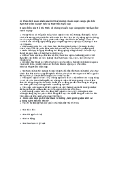 Câu hỏi phần 3 môn Tư tưởng Hồ Chí Minh | Trường Đại học Mở Thành phố Hồ Chí Minh