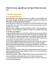 Phân tích truyện ngắn Bến quê của Nguyễn Minh Châu siêu hay - Ngữ văn 9