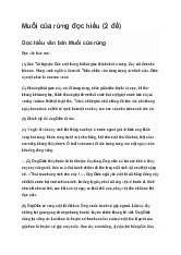 Đọc hiểu Muối của rừng có đáp án | Văn Mẫu 12