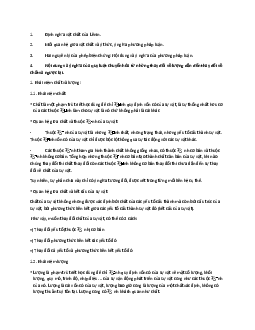 Đề cương ôn tập học phần Triết học Mac-Lênin