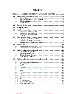 Giáo trình môn Thiết kế vi mạch | Đại học Bách khoa Hà Nội