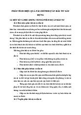 Phân tích hiệu quả tài chính dự án đầu tư | Đại học Hoa Sen