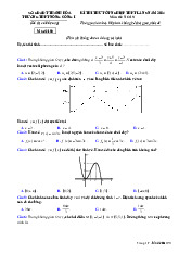 Đề thi thử Toán TN THPT 2024 lần 5 trường THPT Nông Cống 1 – Thanh Hóa