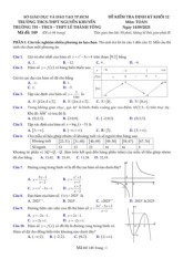 Đề kiểm tra Toán 12 tháng 9 năm 2025 trường Nguyễn Khuyến & Lê Thánh Tông – TP HCM (2)