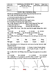 Đề Kiểm Tra Học Kỳ 1 Toán 4 Năm 2025-2026 Có Đáp Án