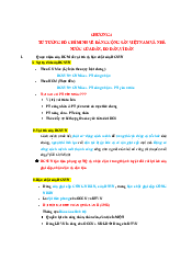 Chương 4 tư tưởng Hồ Chí Minh| Đại học Kinh tế Quốc Dân