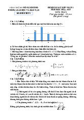 Đề khảo sát Toán 9 lần 1 năm 2024 – 2025 phòng GD&ĐT TP Hải Dương