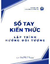 SỔ TAY KIẾN THỨC OOP ( Lập trình hướng đối tượng) | Trường Đại học Công nghệ thông tin, ĐHQG-TPHCM