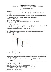 Individual Assignment | Microeconomics | Trường Đại học Quốc tế, Đại học Quốc gia Thành phố Hồ Chí Minh