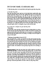 Ôn tập Môn Chủ nghĩa xã hội khoa học | Đại học Công Đoàn