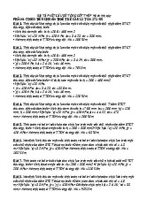 Tổng hợp bài tập kết cấu bê tông cốt thép | Trường Đại học Bách Khoa TPHCM