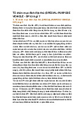 Tổ chức mục đích đặc thù (SPECIAL-PURPOSE VEHICLE - SPV) là gì ?