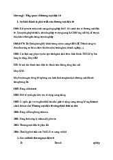 Ôn tập thương mại điện tử | Đại học Nội Vụ Hà Nội