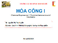 Phân riêng hệ lỏng KĐN bằng phương pháp ly tâm | Bài giảng môn quá trình thiết bị | Đại học Bách khoa hà nội