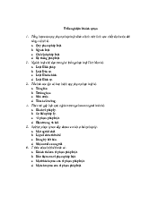 Bộ câu hỏi trắc nghiệm về quy phạm pháp luật - pháp luật đại cương | Đại học Văn Lang