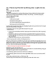 Tổng hợp các câu hỏi ôn tập cuối học phần - môn Nhân học đại cương | Đại học Sư Phạm Hà Nội