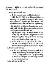 Chương 1-6 về Vai trò và Nguyên lý cơ bản Môn Triết học Mác-Lênin | Đại học Sư Phạm Hà Nội