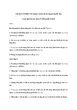 Giải Kinh tế 10 Bài 8: Tín dụng và vai trò của tín dụng trong đời sống | Kết Nối Tri Thức
