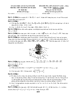 Đề giữa học kì 1 Toán 10 năm 2023 – 2024 trường THPT Nguyễn Chí Thanh – TP HCM