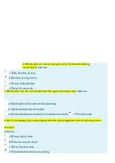 Tổng Hợp Câu Hỏi Phỏng Vấn Và Làm Việc Nhóm | Trắc nghiệm Kỹ Năng Giao Tiếp 2