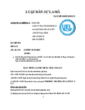 Tài liệu ôn thi: Bài giảng, đề thi và tài liệu tham khảo môn Luật La Mã | Trường Đại học Luật Hà Nội