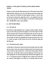 Nội Dung Chương 1: Tổng Quan Về Kế Hoạch Hoá Trong Doanh Nghiệp   môn Lập kế hoạch doanh nghiệp  | Học viện Nông nghiệp Việt Nam