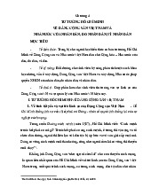 Tài liệu tóm tắt chương 4 học phần Tư tưởng Hồ Chí Minh | Trường Đại học Quốc tế, Đại học Quốc gia Thành phố Hồ Chí Minh