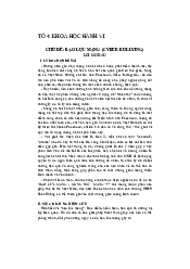 Chủ đề: Bạo lực mạng  | Đại học Sư phạm Hà Nội