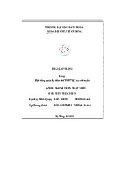 Mẫu báo cáo đồ án cho sinh viên Auto môn Kỹ thuật máy tính | Đại học Bách Khoa, Đại học Đà Nẵng