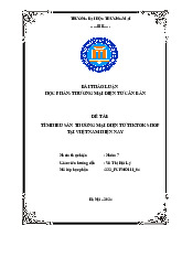 Tìm hiểu sàn thương mại điện tử tiktok shop tại Việt Nam | Bài thảo luận thương mại điện tử căn bản