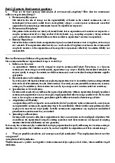 Đề cương Môn Organizational behavior | Đại học Kinh Tế Quốc Dân