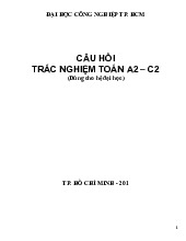 BAI TAP A2 ĐẠI SỐ TUYẾN TÍNH