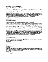 Test Bank Chapter 1: Understanding the Role of Interpersonal Skills | Môn Organizational Behavior - Trường Đại học Quốc tế, Đại học Quốc gia Thành phố Hồ Chí Minh